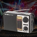Isolariearth IS-F10S Solarbetriebener Vollband-FM/AM/SW-Radio-Bluetooth-Lautsprecher mit Taschenlampe – Bild 7