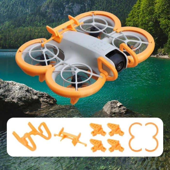 Für DJI Neo CQT Aufprallschutzabdeckung + Stoßstange + Klappständer + Heckflügel 4-in-1-Set, 4 In 1 Set – Bild 2