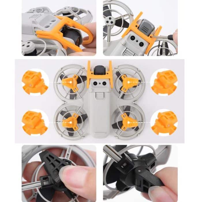 Für DJI Neo CQT Aufprallschutzabdeckung + Stoßstange + Klappständer + Heckflügel 4-in-1-Set, 4 In 1 Set – Bild 13