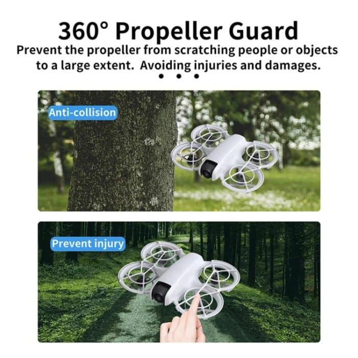 Für DJI Neo CQT Blade Protector Propeller Integrierter Stoßdämpfender Stoßfängerring – Bild 6