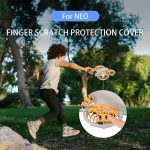 Für DJI Neo CQT Drone Landing Scratch Schutzhülle Verhindern Finger Scratch Schutzhülle Zubehör, Upper Black, Upper Gray, Upper Orange, Lower Black, Lower Gray, Lower Orange – Bild 3