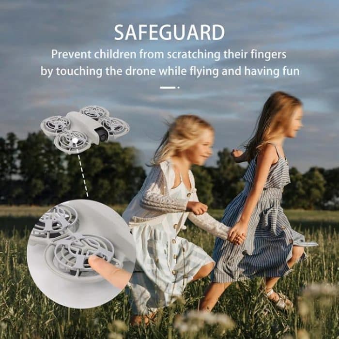 Für DJI Neo CQT Drone Landing Scratch Schutzhülle Verhindern Finger Scratch Schutzhülle Zubehör, Upper Black, Upper Gray, Upper Orange, Lower Black, Lower Gray, Lower Orange – Bild 4