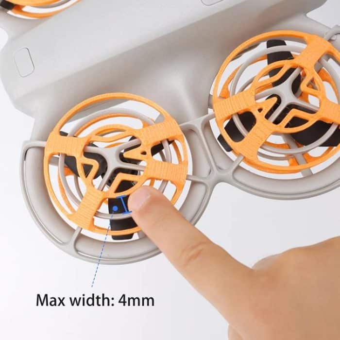 Für DJI Neo CQT Drone Landing Scratch Schutzhülle Verhindern Finger Scratch Schutzhülle Zubehör, Upper Black, Upper Gray, Upper Orange, Lower Black, Lower Gray, Lower Orange – Bild 6