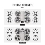 Für DJI Neo CQT Drone Landing Scratch Schutzhülle Verhindern Finger Scratch Schutzhülle Zubehör, Upper Black, Upper Gray, Upper Orange, Lower Black, Lower Gray, Lower Orange – Bild 7