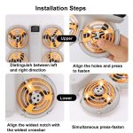 Für DJI Neo CQT Drone Landing Scratch Schutzhülle Verhindern Finger Scratch Schutzhülle Zubehör, Upper Black, Upper Gray, Upper Orange, Lower Black, Lower Gray, Lower Orange – Bild 8