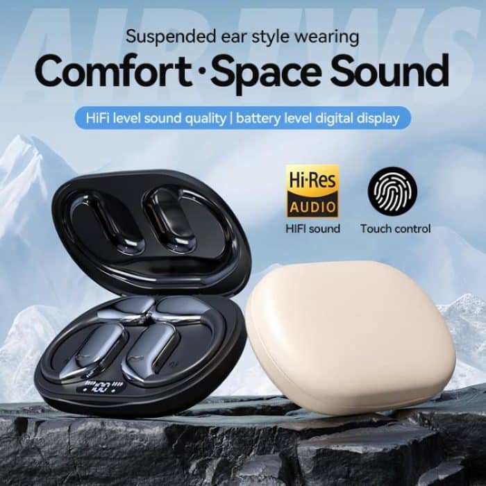 M75 On-Ear AI Intelligente Übersetzung Sprache Konferenzaufzeichnung Drahtloser Bluetooth-Kopfhörer mit digitaler Anzeige – Bild 2