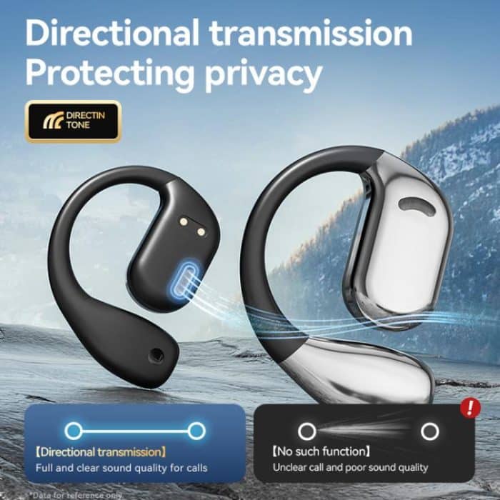 M75 On-Ear AI Intelligente Übersetzung Sprache Konferenzaufzeichnung Drahtloser Bluetooth-Kopfhörer mit digitaler Anzeige – Bild 7