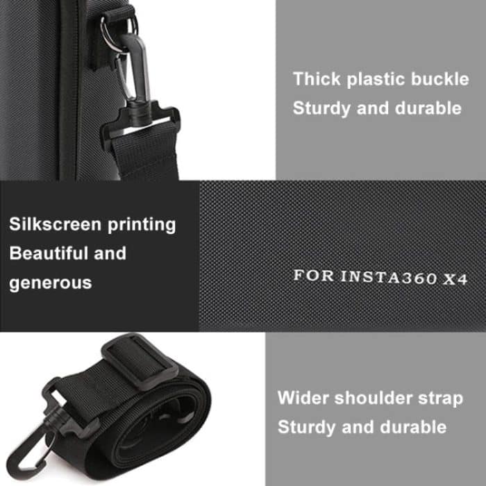 Für Insta360 X4 BKANO INX4-002 Schulter Handheld Lagerung Tasche Umhängetasche, INX4-002 – Bild 5