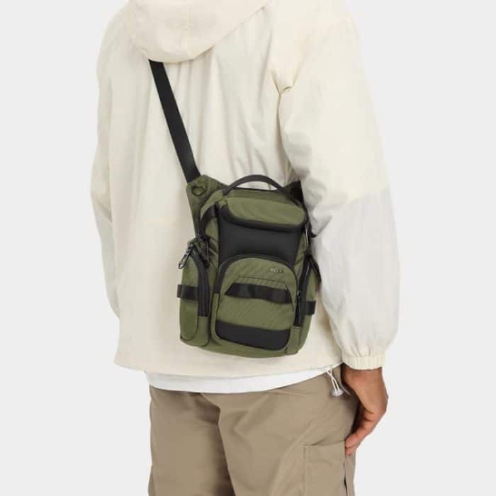 Ozuko Beintasche für Motorradfahrer, multifunktionale, sportliche, wasserdichte Hüfttasche – Bild 8