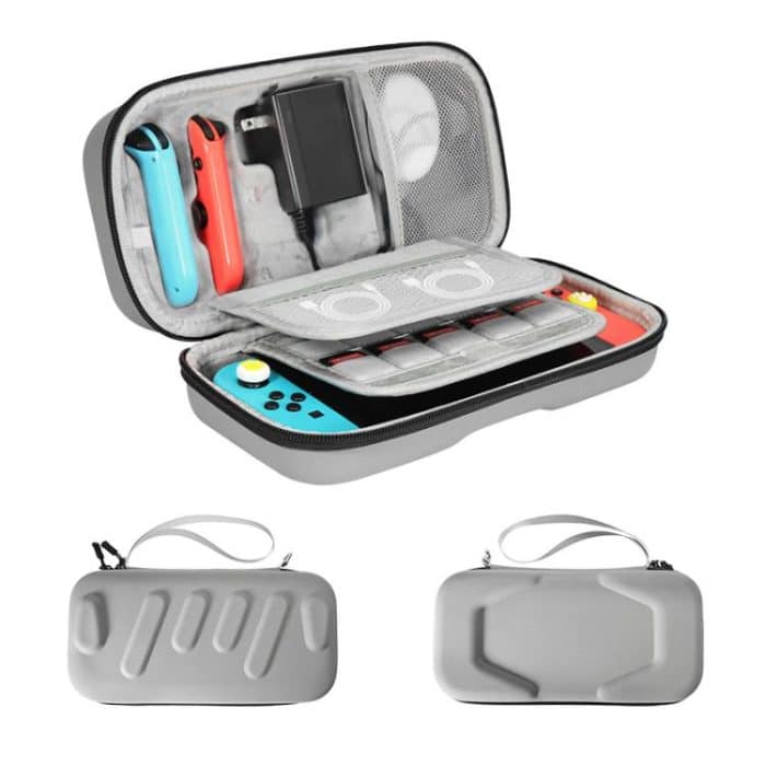 Für Nintendo Switch / Switch OLED Aufbewahrungstasche Tragbare Hartschalen-Handtasche, US Plug Version – Bild 2