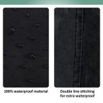 Wasserdichte und staubdichte Schutzhülle für Industrieventilatoren für den Außenbereich, 61 x 19 x 61cm, 78 x 22 x 78cm, 120 x 55 x 120cm – Bild 3