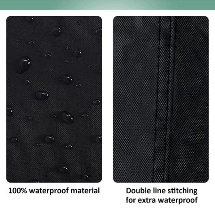 Wasserdichte und staubdichte Schutzhülle für Industrieventilatoren für den Außenbereich, 61 x 19 x 61cm, 78 x 22 x 78cm, 120 x 55 x 120cm – Bild 3