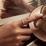 BSR620 S925 Sterling Silber Platinierter glänzender Zirkon Ring – Bild 6