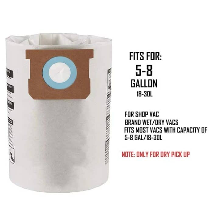 3 teile/paket Staubbeutel Für Shop-Vac 5-8 Gallonen Staubsauger Ersatzteile – Bild 4