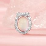 S925 Sterling Silber Platin-Plattierte Fantasie Bogen Starlight DIY Perlen – Bild 2