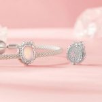 S925 Sterling Silber Platin-Plattierte Fantasie Bogen Starlight DIY Perlen – Bild 3