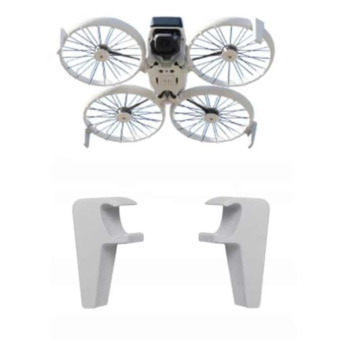 TBD0605702201.jpg Für DJI Flip Drone Fahrwerk Höhe Verbesserung Hinten Stehen Gimbal Schutz Halterung Zubehör, 1pair Landing Gear – Bild 1