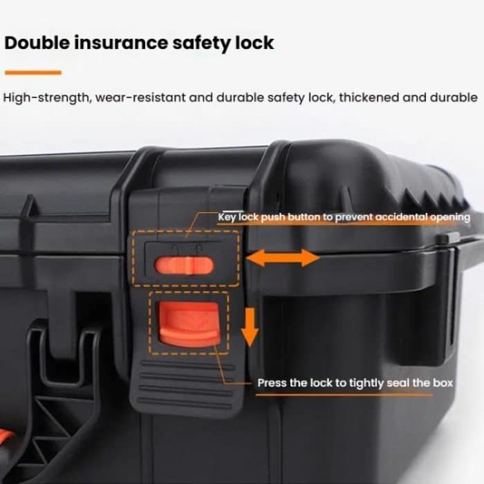 Für DJI Flip Sunnylife AQX-19 Wasserdichter Aufbewahrungskoffer Luftbildkamera Smooth Flying Kit Bag, AQX-19 – Bild 9