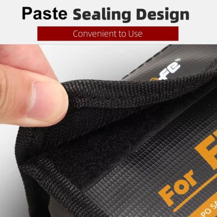 Für DJI Flip Sunnylife Akku Explosionsgeschützte Tasche Li-Ionen-Sicherheitsaufbewahrungstasche Flammhemmende Schutztasche, Small (For 1 Battery), Medium (For 2 Batteries), Large (For 2 Batteries) – Bild 5