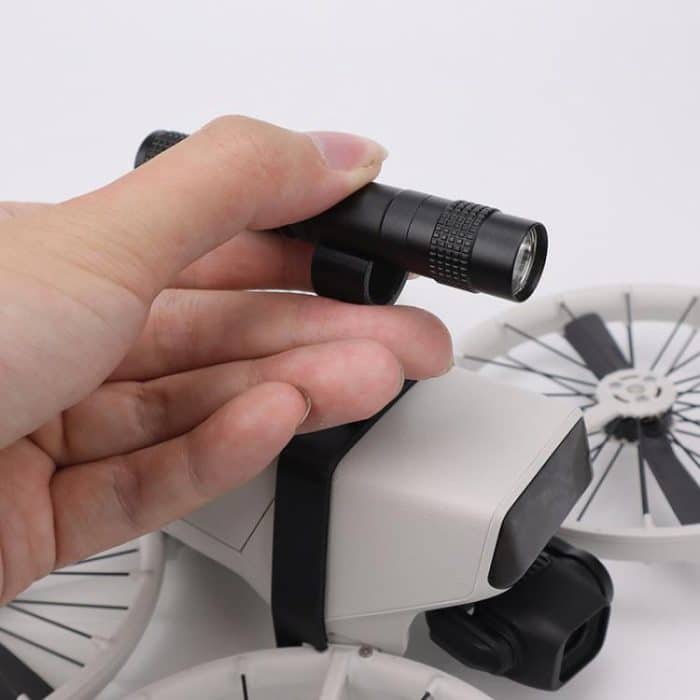 Für DJI Flip CQT Nachtfluglicht Drohne LED Taschenlampe Halterung Suchscheinwerfer – Bild 5