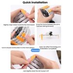 Für DJI Flip CQT 4-in-1-Drohne, zusammenklappbarer Booster-Ständer, kratz- und verschleißfeste Landeschutzhalterung – Bild 7