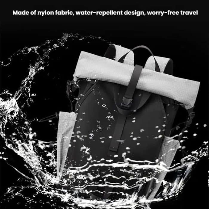 WEPOWER Rucksack für Männer und Frauen in Kontrastfarbe für den Weg zur Arbeit, große Kapazität, Freizeittasche – Bild 7