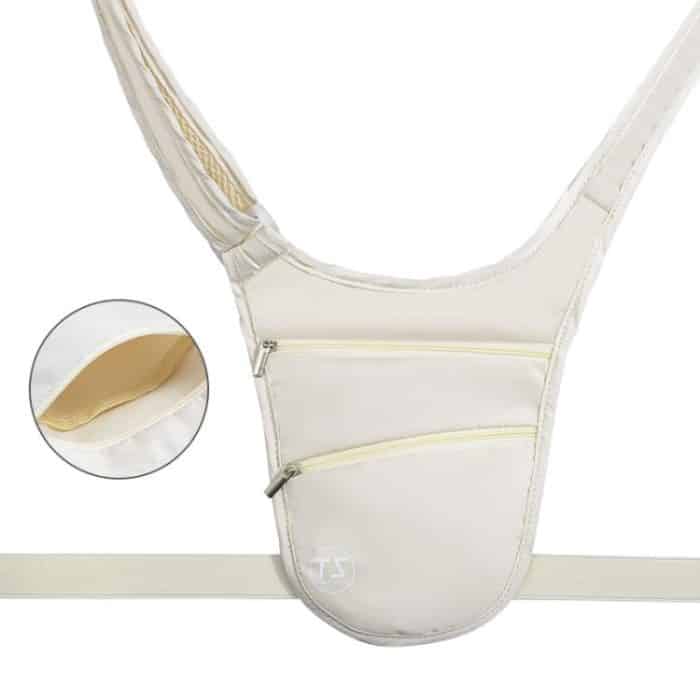 TBD0605713201A.jpg Atmungsaktive Sport-Hüfttasche, unsichtbar, Diebstahlschutz, für Männer und Frauen, Reise-Crossbody, Aufbewahrungstasche für Telefonwechsel – Bild 1