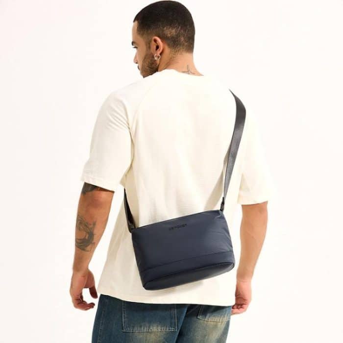 WEPOWER Einfache Umhängetasche Für Männer Licht Casual Pendler Messenger Pack – Bild 7