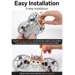 Für DJI Neo RCSTQ Aluminiumlegierung Crash Bar Praktischer Quick Release Schutzständer – Bild 8