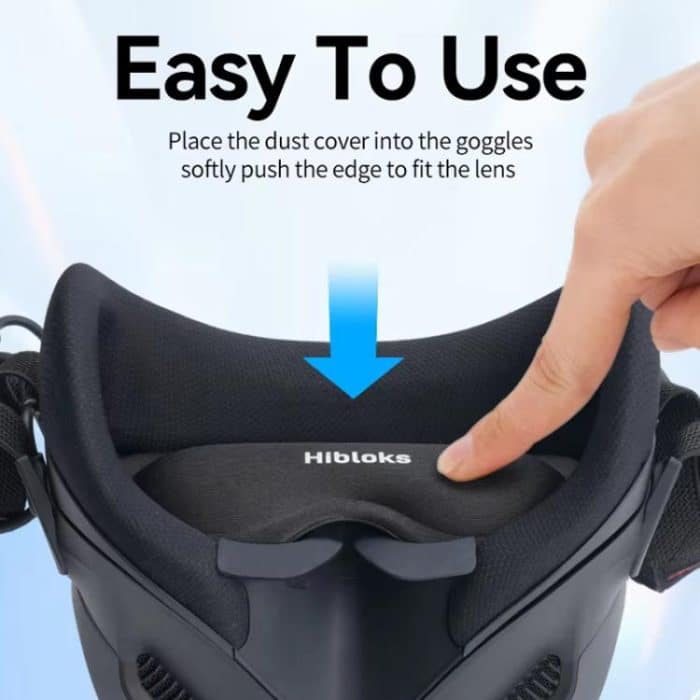 Pilotenbrille Lichtabdeckung Head-Up-Display Staubschutz Kompatibel mit DJI N3 / Oculus Quest / Pico 3, Hibloks – Bild 4