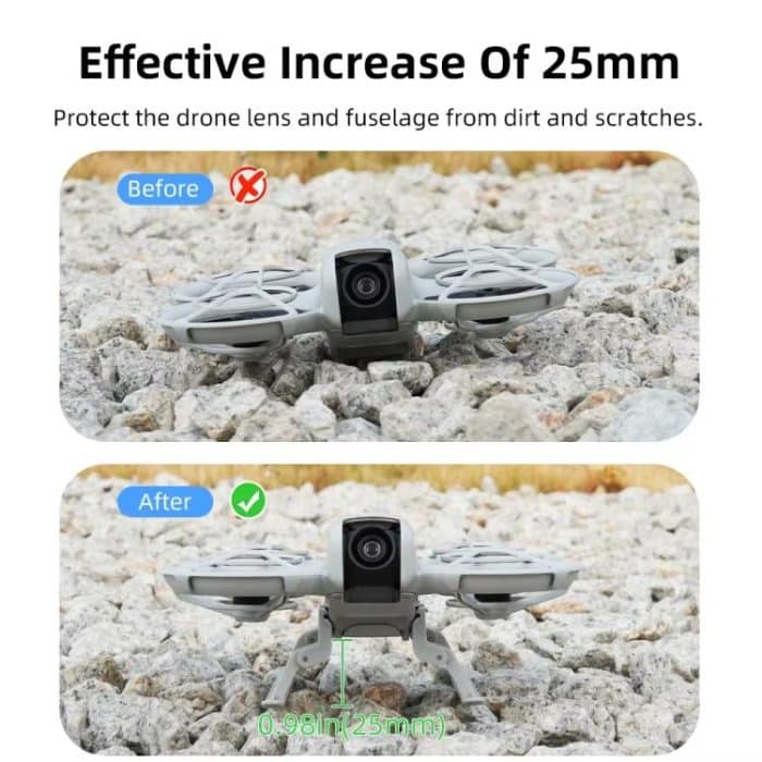 Für DJI Neo BRDRC NEO021 Steigerung Ständer Drone Fahrwerk Klapp Schlitten Ständer, NEO021 – Bild 3