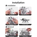 Für DJI Neo BRDRC NEO021 Steigerung Ständer Drone Fahrwerk Klapp Schlitten Ständer, NEO021 – Bild 8