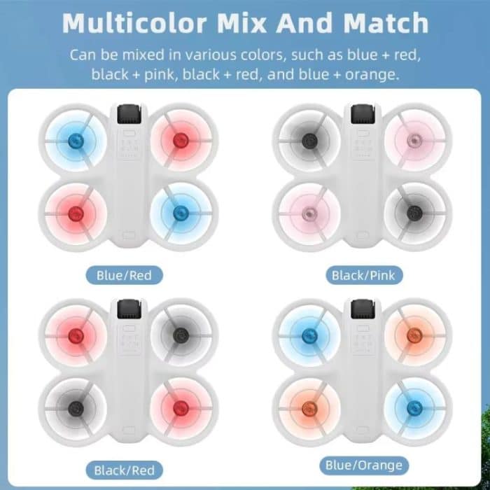 Für DJI Neo BRDRC 2pairs Drone Propeller Flügel Schutz Zubehör – Bild 4