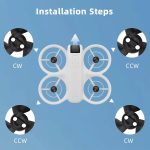 Für DJI Neo BRDRC 2pairs Drone Propeller Flügel Schutz Zubehör – Bild 9