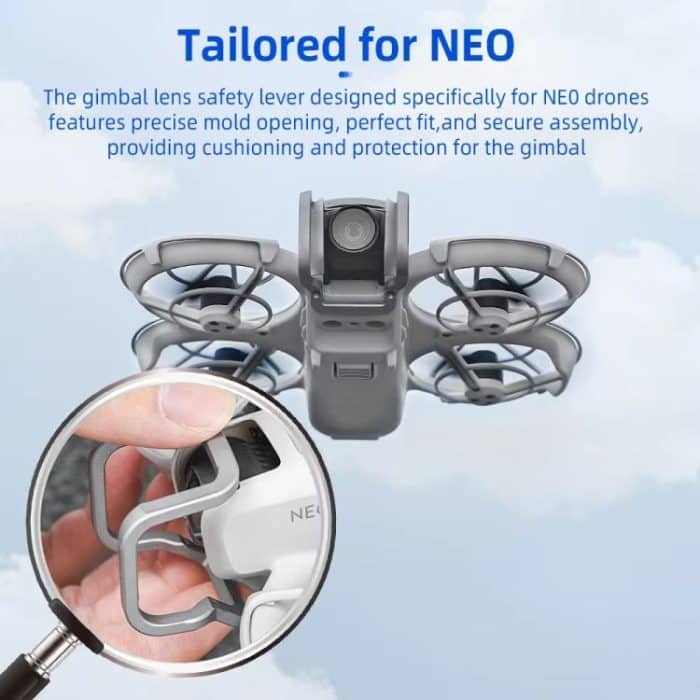 Für DJI Neo BRDRC Metall Stoßstange Crash Bar Drone Gimbal Objektiv Schutz Halterung Zubehör, NEO024 – Bild 5