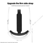 Für Meta Quest 3S VR Headset Elite Kopfband Einstellbare Komfort Dekompression Stirnband – Bild 6