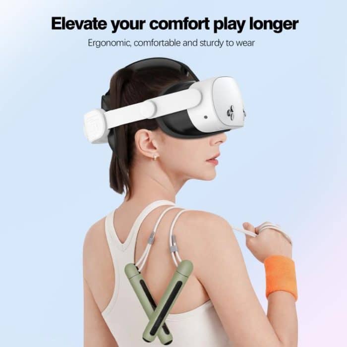 Für Meta Quest 3S VR Headset Elite Kopfband Einstellbare Komfort Dekompression Stirnband – Bild 7