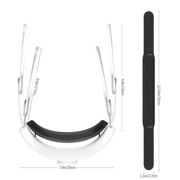 Für Meta Quest 3S VR Headset Elite Kopfband Einstellbare Komfort Dekompression Stirnband – Bild 9