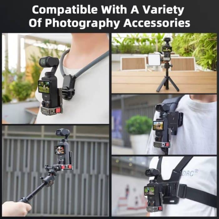 Für DJI OSMO Pocket 3 BRDRC PO3005 Multifunktionale Magnetbasis Erweiterungsrückseite Cliphalter Adapter Lünette Zubehör, Magnetic Base – Bild 11