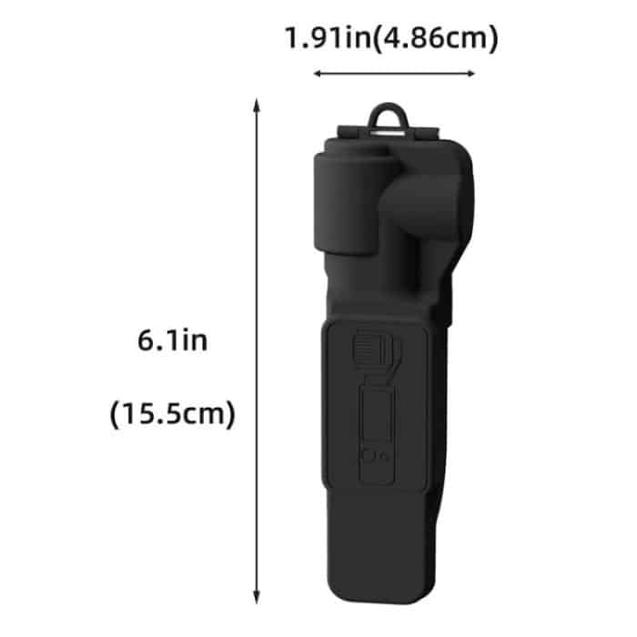 Für DJI OSMO Tasche 3 BRDRC Objektivdeckel Kameratasche Displayschutzfolie Zubehör – Bild 16
