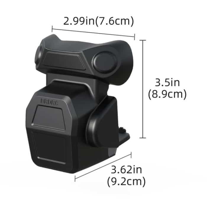 Für DJI Air 3S BRDRC Objektiv Schutzhülle Staubdicht Anti-Klopf Fest Clip Gimbal Protector – Bild 9