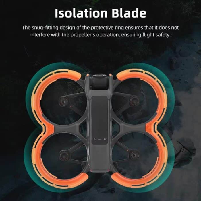 Für DJI Avata 2 BRDRC Integrierter Paddelschutz Einteiliger Stoßfängerring – Bild 4