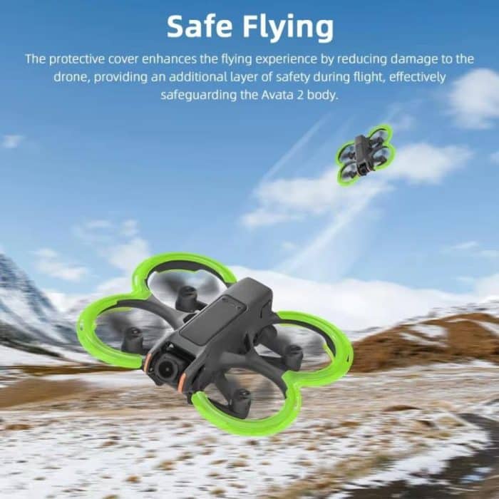 Für DJI Avata 2 BRDRC Integrierter Paddelschutz Einteiliger Stoßfängerring – Bild 5