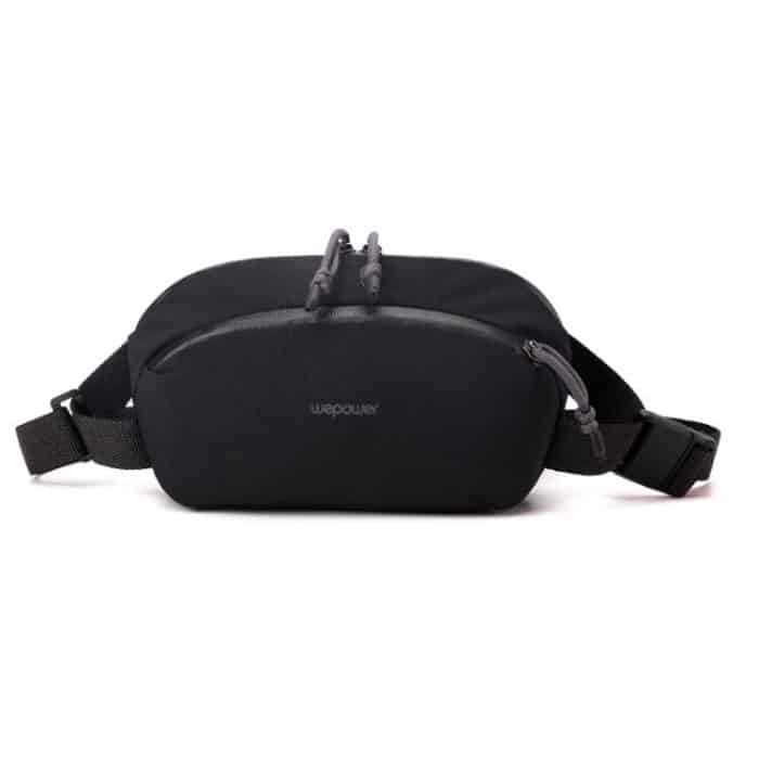 WEPOWER Männer Brust Tasche Personalisierte Pendler Schulter Tasche Handy Taille Pack – Bild 1