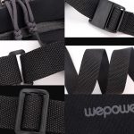 WEPOWER Männer Brust Tasche Personalisierte Pendler Schulter Tasche Handy Taille Pack – Bild 7