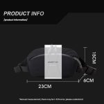 WEPOWER Männer Brust Tasche Personalisierte Pendler Schulter Tasche Handy Taille Pack – Bild 8