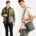 WEPOWER Männer Messenger Bag Große Kapazität Freizeit Schultertasche Für Reisen Pendeln – Bild 2