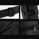 WEPOWER Männer Messenger Bag Große Kapazität Freizeit Schultertasche Für Reisen Pendeln – Bild 5