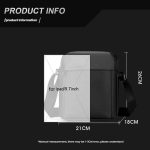 WEPOWER Männer Messenger Bag Große Kapazität Freizeit Schultertasche Für Reisen Pendeln – Bild 6