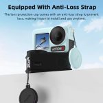 Für DJI Osmo Action 3/4/5 Pro Flymile Silikon Abdeckung Sport Kamera Objektiv Drop Fällen – Bild 11